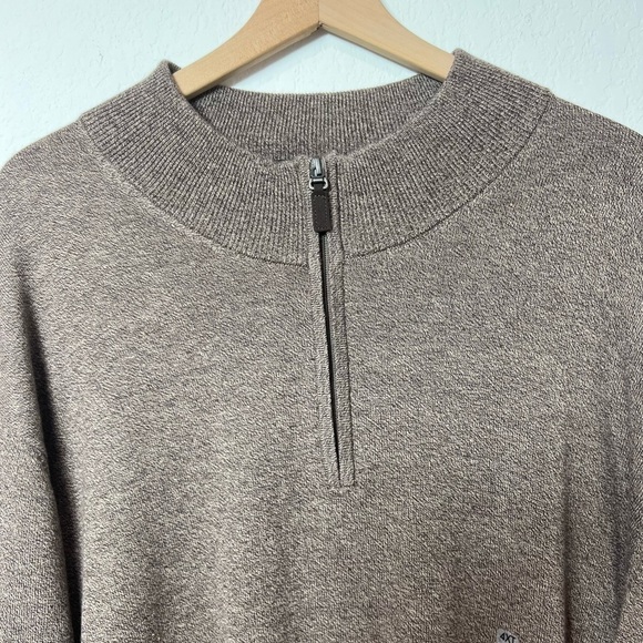 Roundtree & Yorke Size 4T Long Sleeve Brown Men Sweater Brand New - Picture 3 of 5